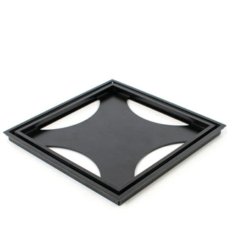 Golvbrunnssil Tile In Frame 200 Svart
