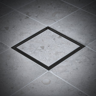 Golvbrunnssil Tile In Frame 200 Svart