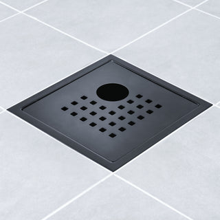 Golvbrunnssil Stockholm Lux Black M/U
