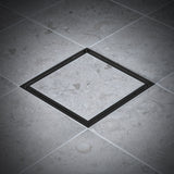 Golvbrunnssil Tile In Frame 200 Svart
