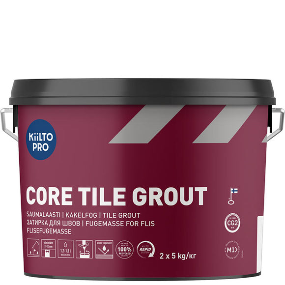 Kiilto Core kakel- & klinkerfog 10 kg (8 färger)