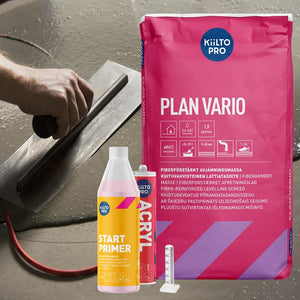 Kiilto materialpaket Flytspackel för badrum 7 kvm