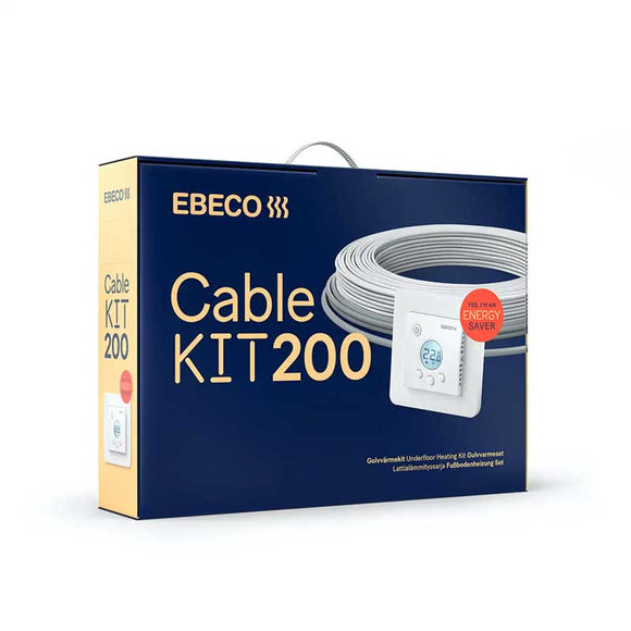 Golvvärmepaket EBECO Cable Kit 200
